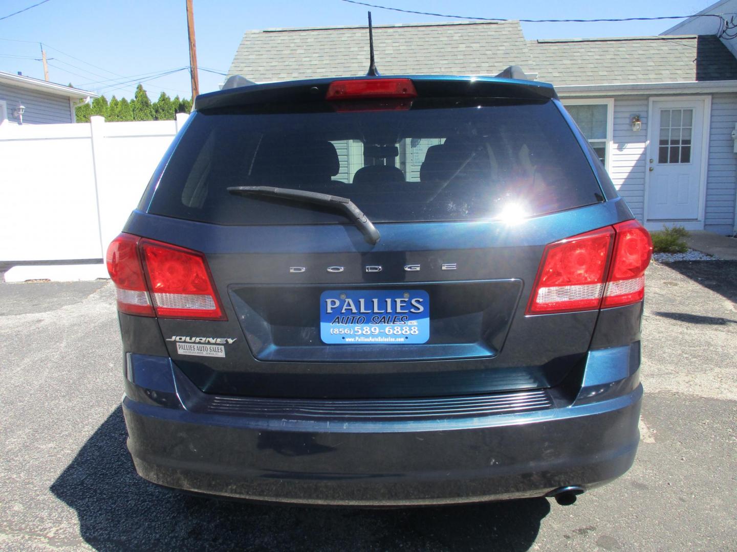 2014 BLUE Dodge Journey SE (3C4PDCAB9ET) with an 2.4L L4 DOHC 16V engine, 4-Speed Automatic transmission, located at 540a Delsea Drive, Sewell, NJ, 08080, (987) 867-5309, 39.752560, -75.111206 - Photo#3