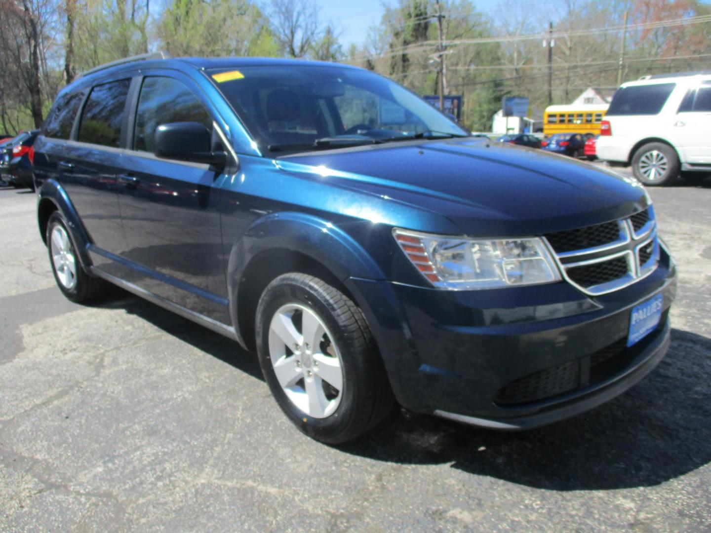 2014 BLUE Dodge Journey SE (3C4PDCAB9ET) with an 2.4L L4 DOHC 16V engine, 4-Speed Automatic transmission, located at 540a Delsea Drive, Sewell, NJ, 08080, (987) 867-5309, 39.752560, -75.111206 - Photo#7