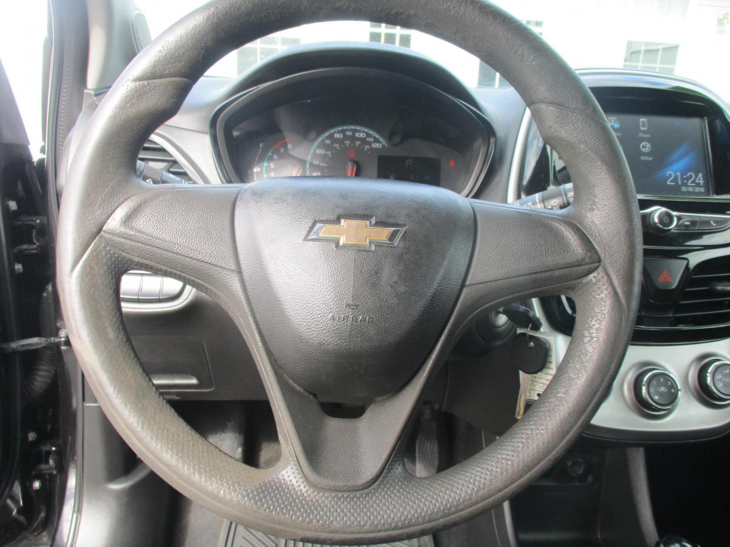 2018 BLACK Chevrolet Spark LS CVT (KL8CB6SA1JC) with an 1.4L L4 16V DOHC engine, CVT transmission, located at 540a Delsea Drive, Sewell, NJ, 08080, (987) 867-5309, 39.752560, -75.111206 - Photo#15