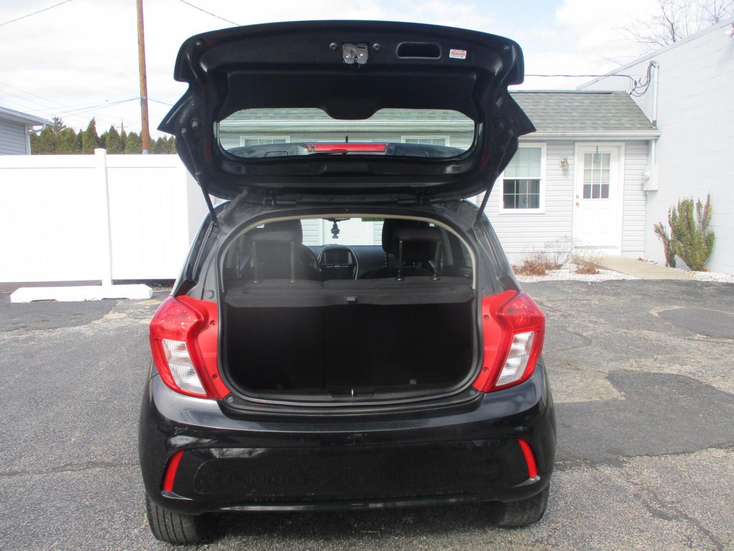 2018 BLACK Chevrolet Spark LS CVT (KL8CB6SA1JC) with an 1.4L L4 16V DOHC engine, CVT transmission, located at 540a Delsea Drive, Sewell, NJ, 08080, (987) 867-5309, 39.752560, -75.111206 - Photo#20
