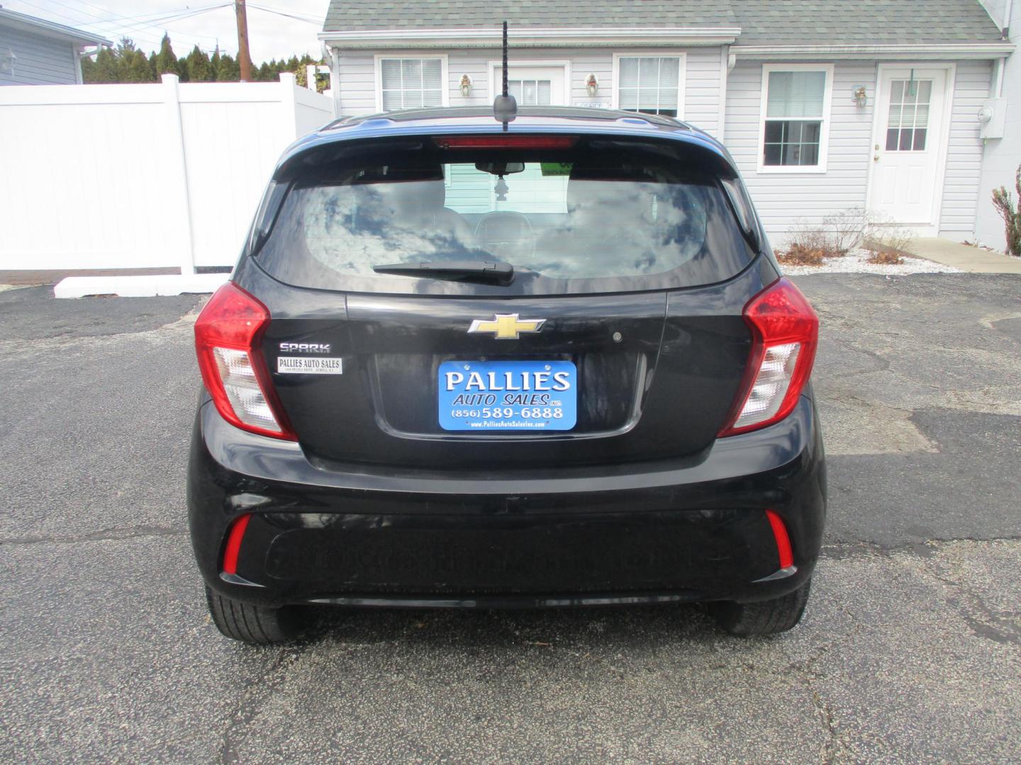 2018 BLACK Chevrolet Spark LS CVT (KL8CB6SA1JC) with an 1.4L L4 16V DOHC engine, CVT transmission, located at 540a Delsea Drive, Sewell, NJ, 08080, (987) 867-5309, 39.752560, -75.111206 - Photo#4