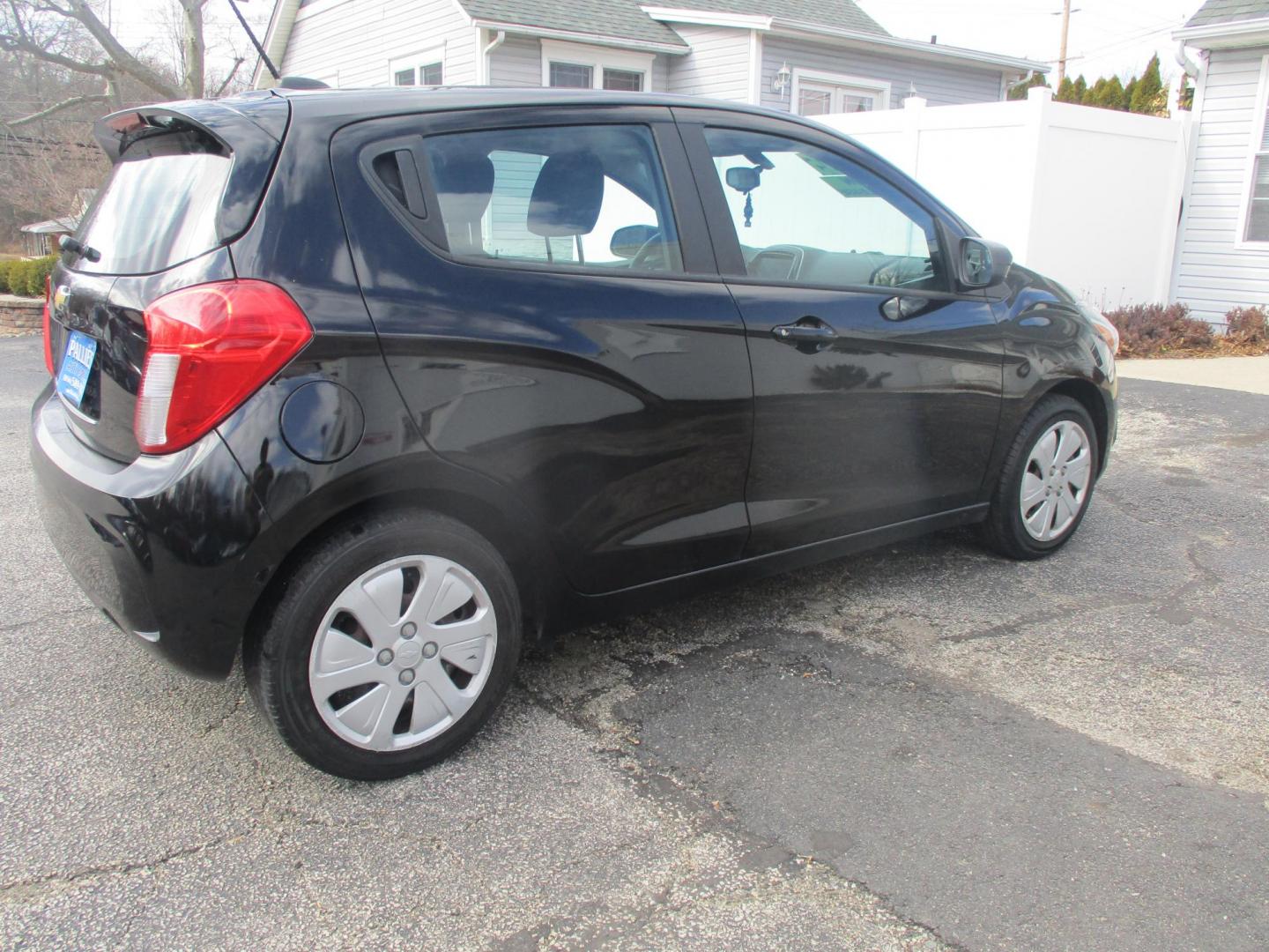 2018 BLACK Chevrolet Spark LS CVT (KL8CB6SA1JC) with an 1.4L L4 16V DOHC engine, CVT transmission, located at 540a Delsea Drive, Sewell, NJ, 08080, (987) 867-5309, 39.752560, -75.111206 - Photo#5
