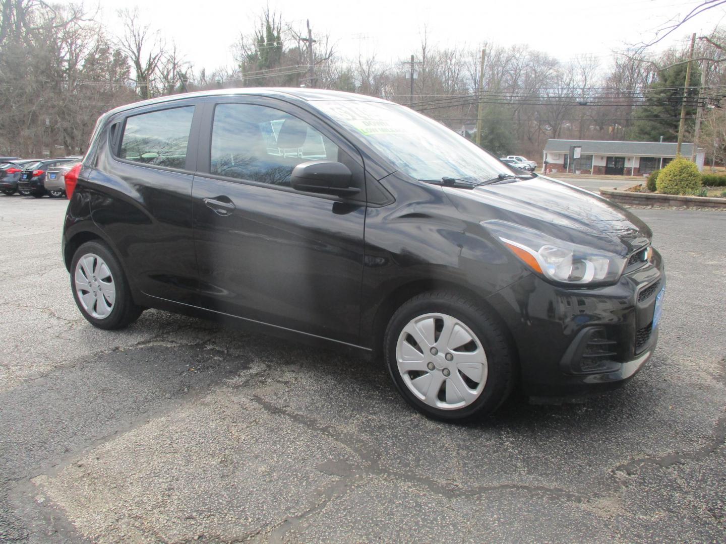 2018 BLACK Chevrolet Spark LS CVT (KL8CB6SA1JC) with an 1.4L L4 16V DOHC engine, CVT transmission, located at 540a Delsea Drive, Sewell, NJ, 08080, (987) 867-5309, 39.752560, -75.111206 - Photo#7