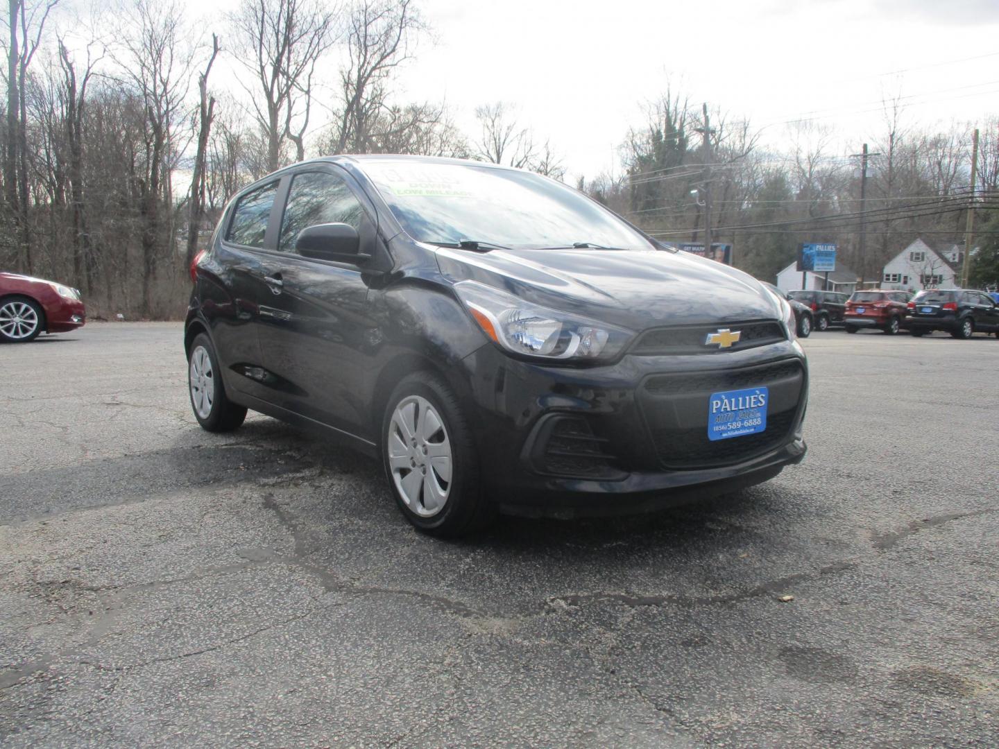 2018 BLACK Chevrolet Spark LS CVT (KL8CB6SA1JC) with an 1.4L L4 16V DOHC engine, CVT transmission, located at 540a Delsea Drive, Sewell, NJ, 08080, (987) 867-5309, 39.752560, -75.111206 - Photo#8