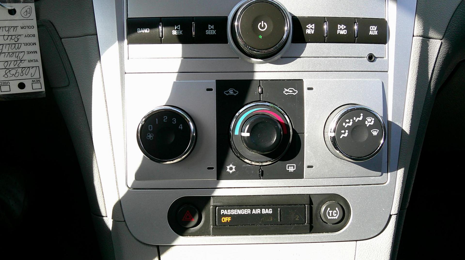 2010 WHITE Chevrolet Malibu Fleet Vehicle (1G1ZA5E03AF) with an 2.4L L4 DOHC 16V engine, 4-Speed Automatic Overdrive transmission, located at 540a Delsea Drive, Sewell, NJ, 08080, (987) 867-5309, 39.752560, -75.111206 - Photo#18