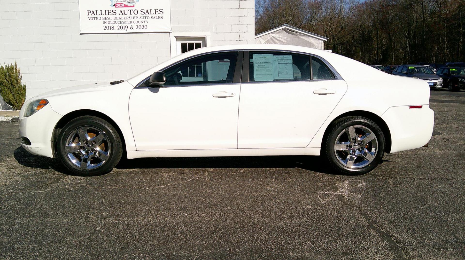2010 WHITE Chevrolet Malibu Fleet Vehicle (1G1ZA5E03AF) with an 2.4L L4 DOHC 16V engine, 4-Speed Automatic Overdrive transmission, located at 540a Delsea Drive, Sewell, NJ, 08080, (987) 867-5309, 39.752560, -75.111206 - Photo#2