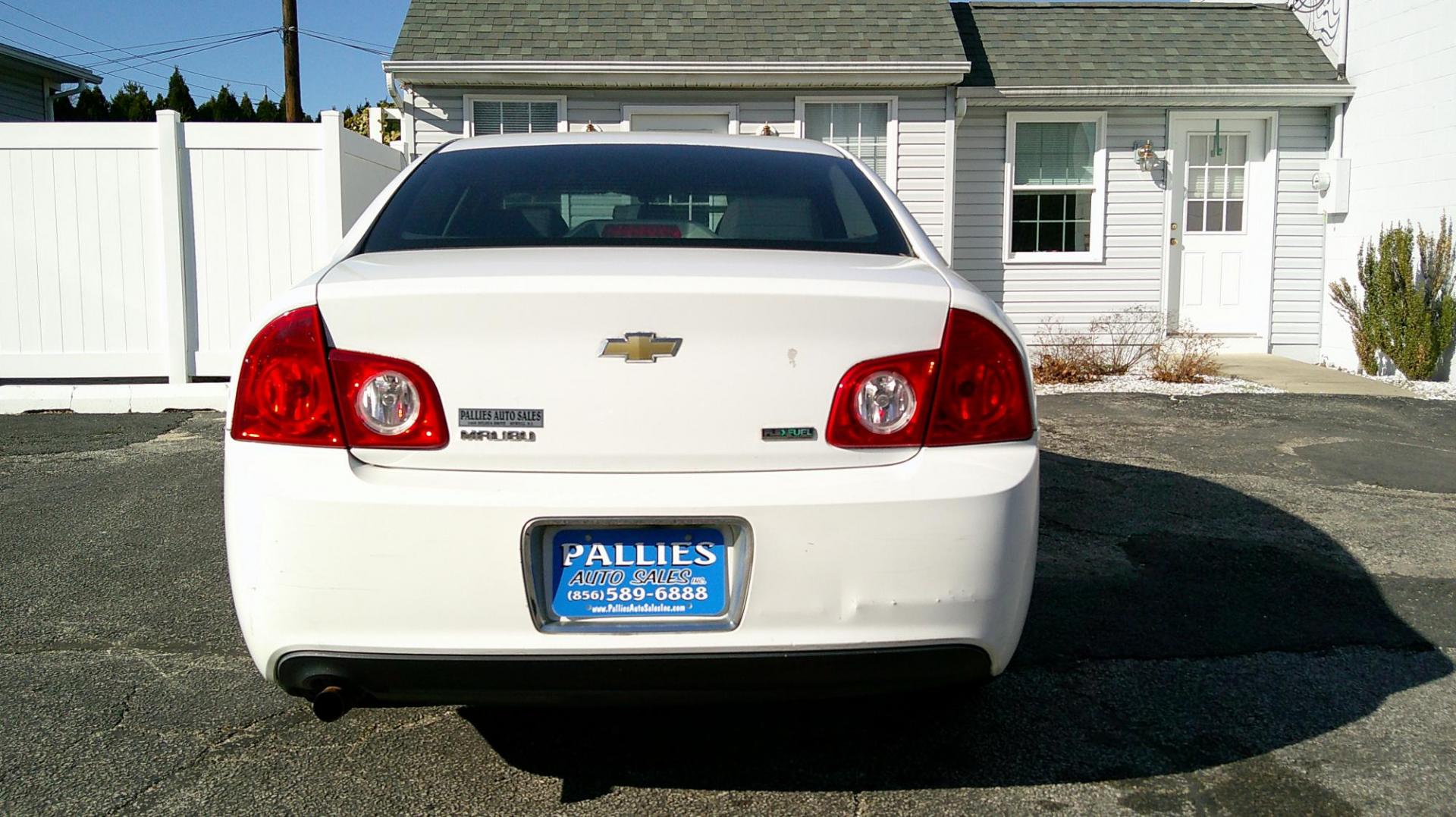 2010 WHITE Chevrolet Malibu Fleet Vehicle (1G1ZA5E03AF) with an 2.4L L4 DOHC 16V engine, 4-Speed Automatic Overdrive transmission, located at 540a Delsea Drive, Sewell, NJ, 08080, (987) 867-5309, 39.752560, -75.111206 - Photo#4