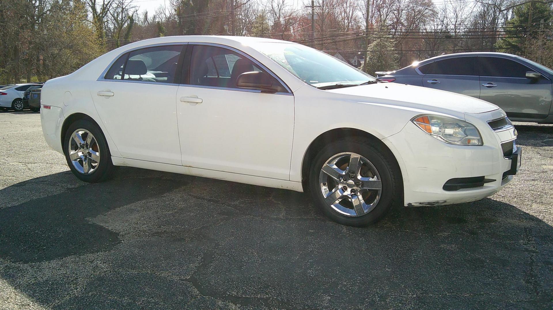 2010 WHITE Chevrolet Malibu Fleet Vehicle (1G1ZA5E03AF) with an 2.4L L4 DOHC 16V engine, 4-Speed Automatic Overdrive transmission, located at 540a Delsea Drive, Sewell, NJ, 08080, (987) 867-5309, 39.752560, -75.111206 - Photo#7