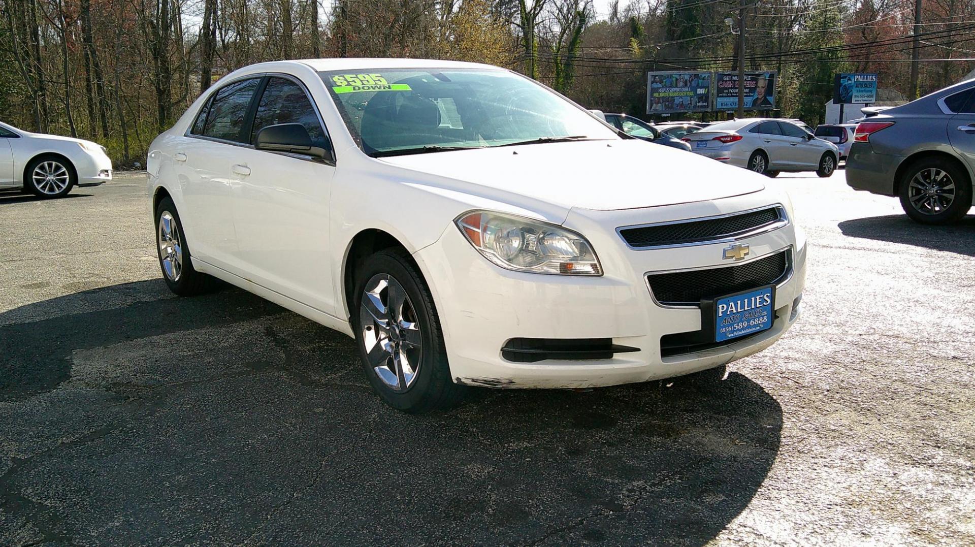 2010 WHITE Chevrolet Malibu Fleet Vehicle (1G1ZA5E03AF) with an 2.4L L4 DOHC 16V engine, 4-Speed Automatic Overdrive transmission, located at 540a Delsea Drive, Sewell, NJ, 08080, (987) 867-5309, 39.752560, -75.111206 - Photo#8