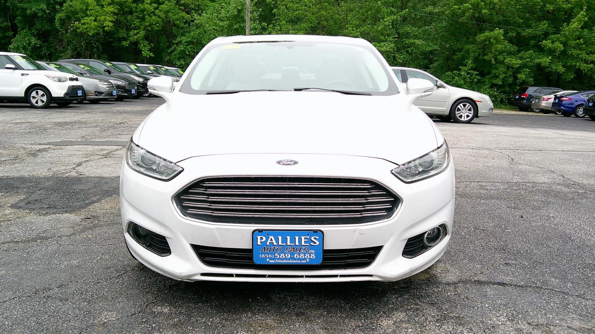 2015 WHITE Ford Fusion Titanium (3FA6P0K93FR) with an 2.0L L4 DOHC 16V engine, located at 540a Delsea Drive, Sewell, NJ, 08080, (987) 867-5309, 39.752560, -75.111206 - Photo#11
