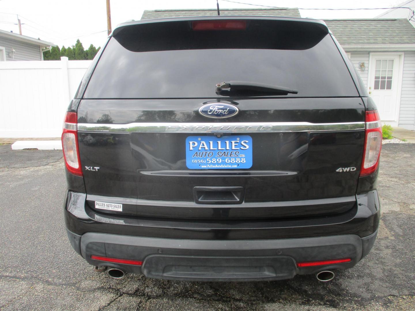 2013 BLACK Ford Explorer XLT 4WD (1FM5K8D81DG) with an 3.5L V6 DOHC 24V engine, 6-Speed Automatic transmission, located at 540a Delsea Drive, Sewell, NJ, 08080, (987) 867-5309, 39.752560, -75.111206 - Photo#3
