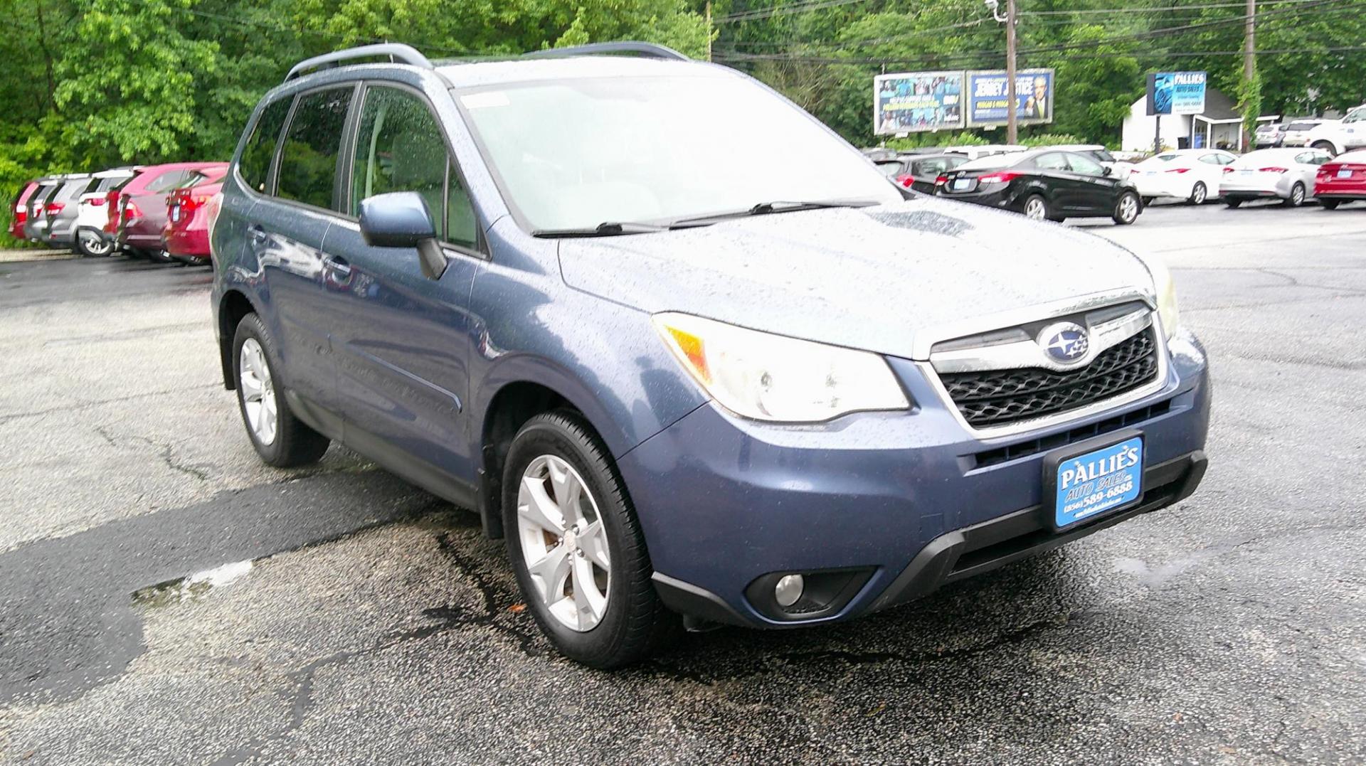 2014 BLUE Subaru Forester 2.5i Premium (JF2SJAEC0EH) with an 2.5L H4 SOHC 16V engine, 6-Speed Automatic transmission, located at 540a Delsea Drive, Sewell, NJ, 08080, (987) 867-5309, 39.752560, -75.111206 - Photo#9
