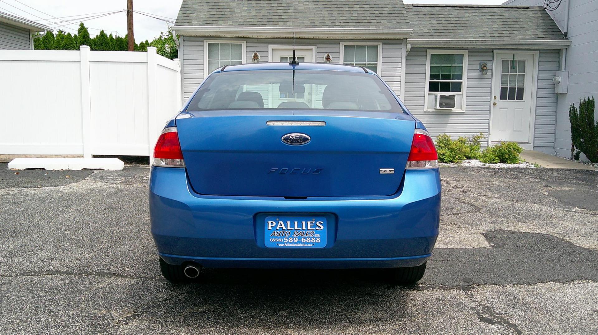 2011 BLUE Ford Focus SEL Sedan (1FAHP3HN7BW) with an 2.0L L4 DOHC 16V engine, located at 540a Delsea Drive, Sewell, NJ, 08080, (987) 867-5309, 39.752560, -75.111206 - Photo#4