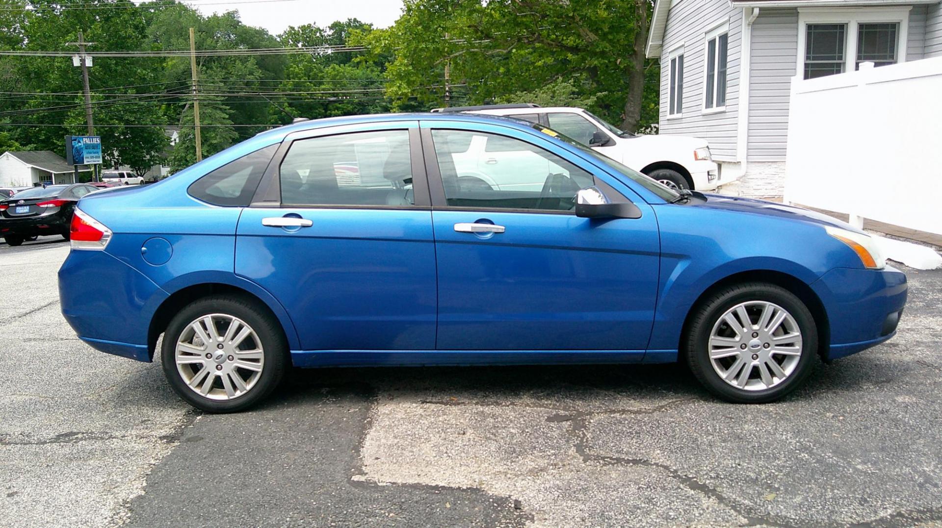 2011 BLUE Ford Focus SEL Sedan (1FAHP3HN7BW) with an 2.0L L4 DOHC 16V engine, located at 540a Delsea Drive, Sewell, NJ, 08080, (987) 867-5309, 39.752560, -75.111206 - Photo#7
