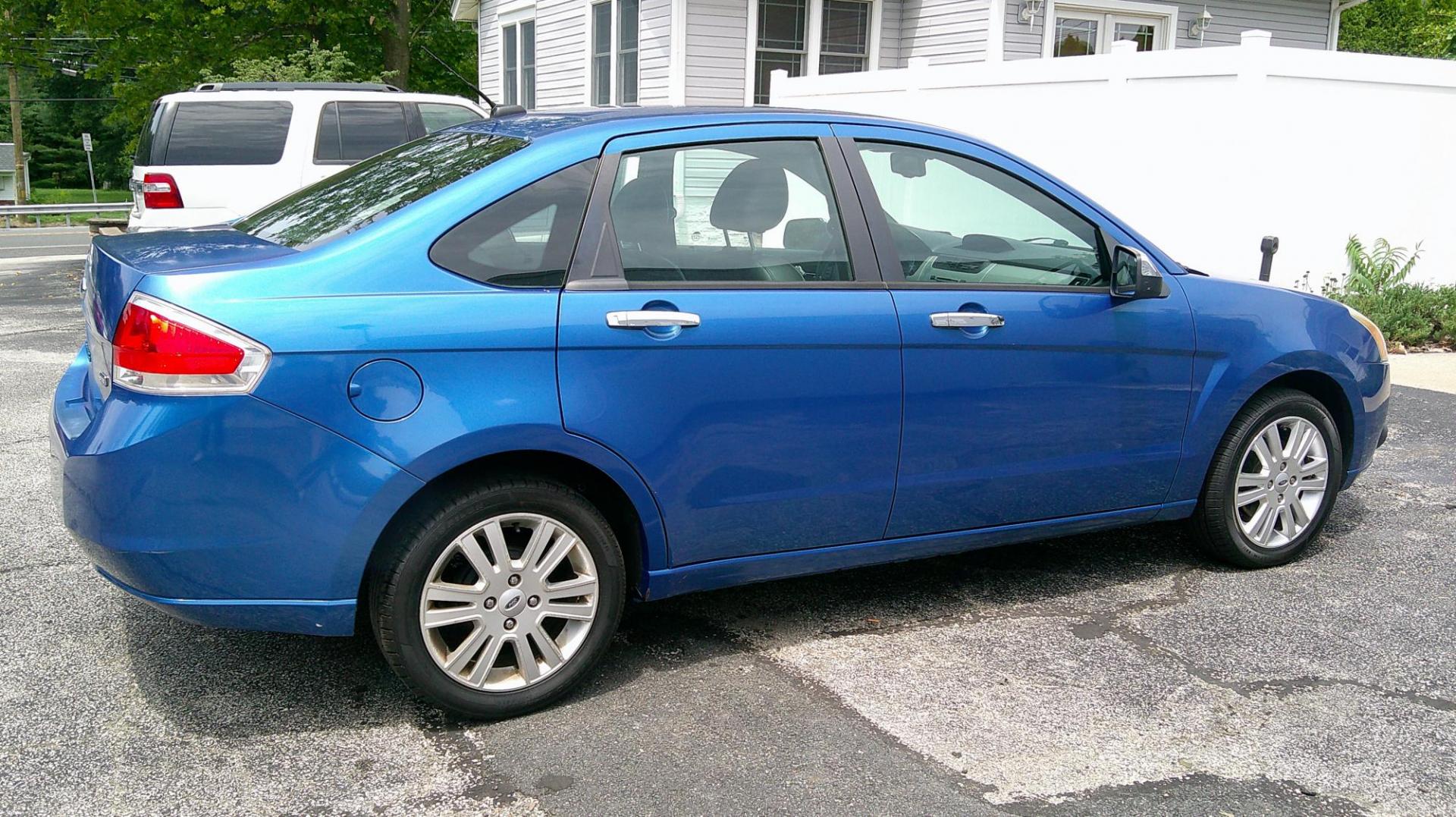 2011 BLUE Ford Focus SEL Sedan (1FAHP3HN7BW) with an 2.0L L4 DOHC 16V engine, located at 540a Delsea Drive, Sewell, NJ, 08080, (987) 867-5309, 39.752560, -75.111206 - Photo#6