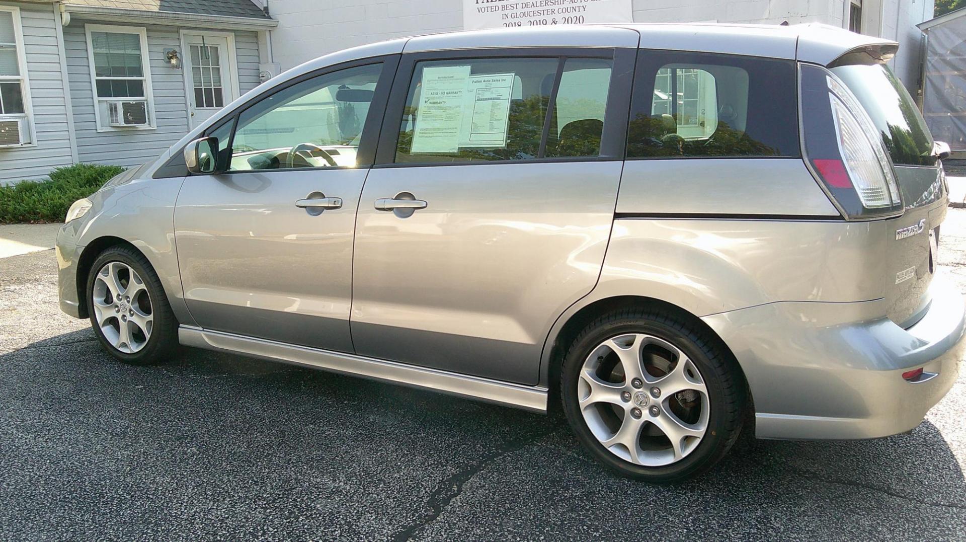 2010 SILVER Mazda MAZDA5 Grand Touring (JM1CR2WLXA0) with an 2.3L L4 DOHC 16V engine, located at 540a Delsea Drive, Sewell, NJ, 08080, (987) 867-5309, 39.752560, -75.111206 - Photo#3
