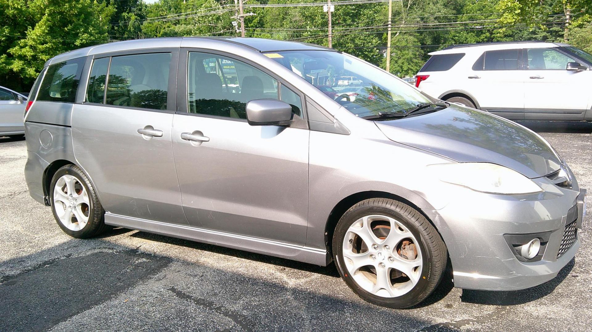 2010 SILVER Mazda MAZDA5 Grand Touring (JM1CR2WLXA0) with an 2.3L L4 DOHC 16V engine, located at 540a Delsea Drive, Sewell, NJ, 08080, (987) 867-5309, 39.752560, -75.111206 - Photo#8