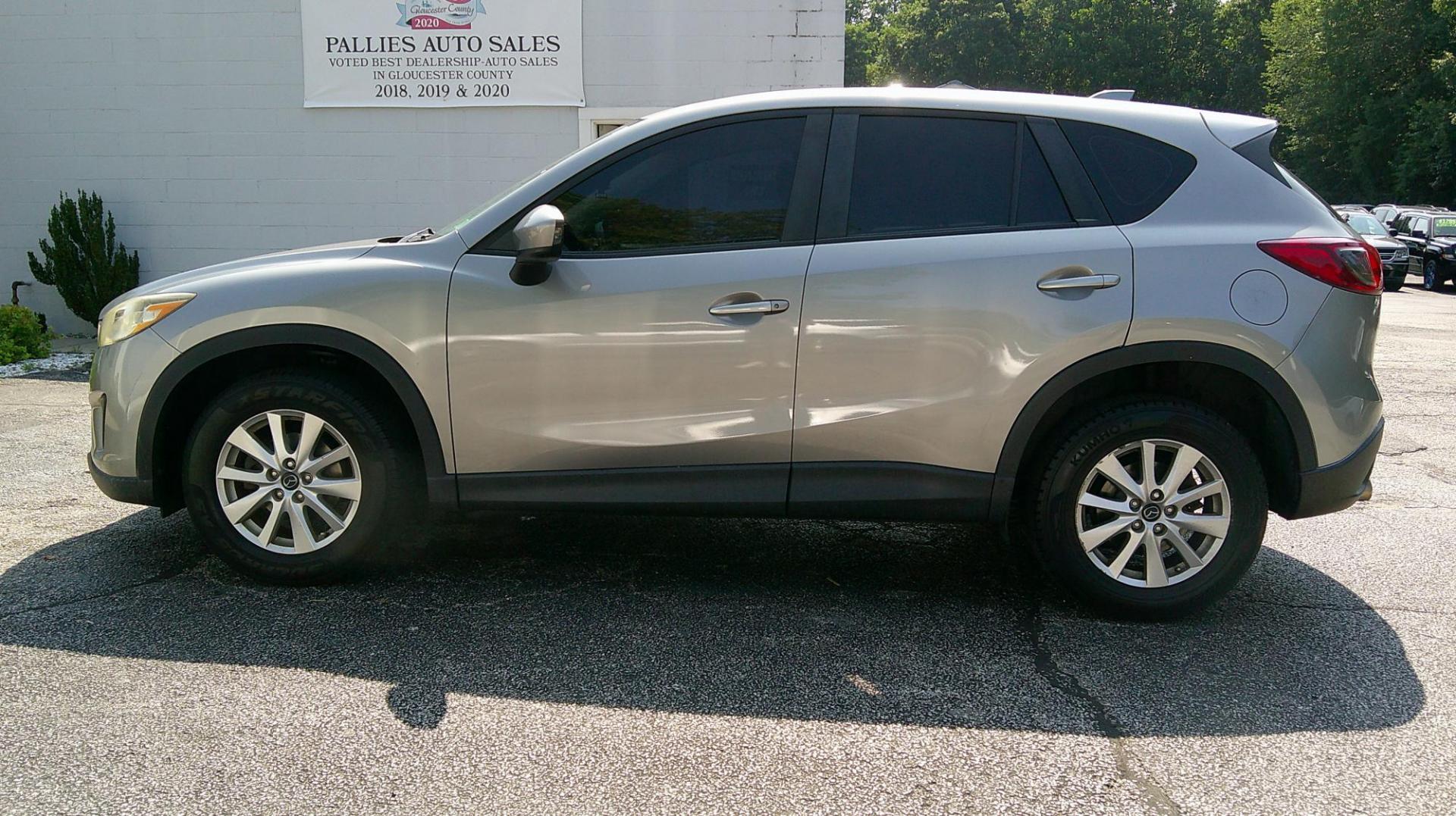 2013 SILVER Mazda CX-5 Sport AWD (JM3KE4BE1D0) with an SKYACTIV-G 2L I-4 engine, 6-Speed Automatic transmission, located at 540a Delsea Drive, Sewell, NJ, 08080, (987) 867-5309, 39.752560, -75.111206 - Photo#2