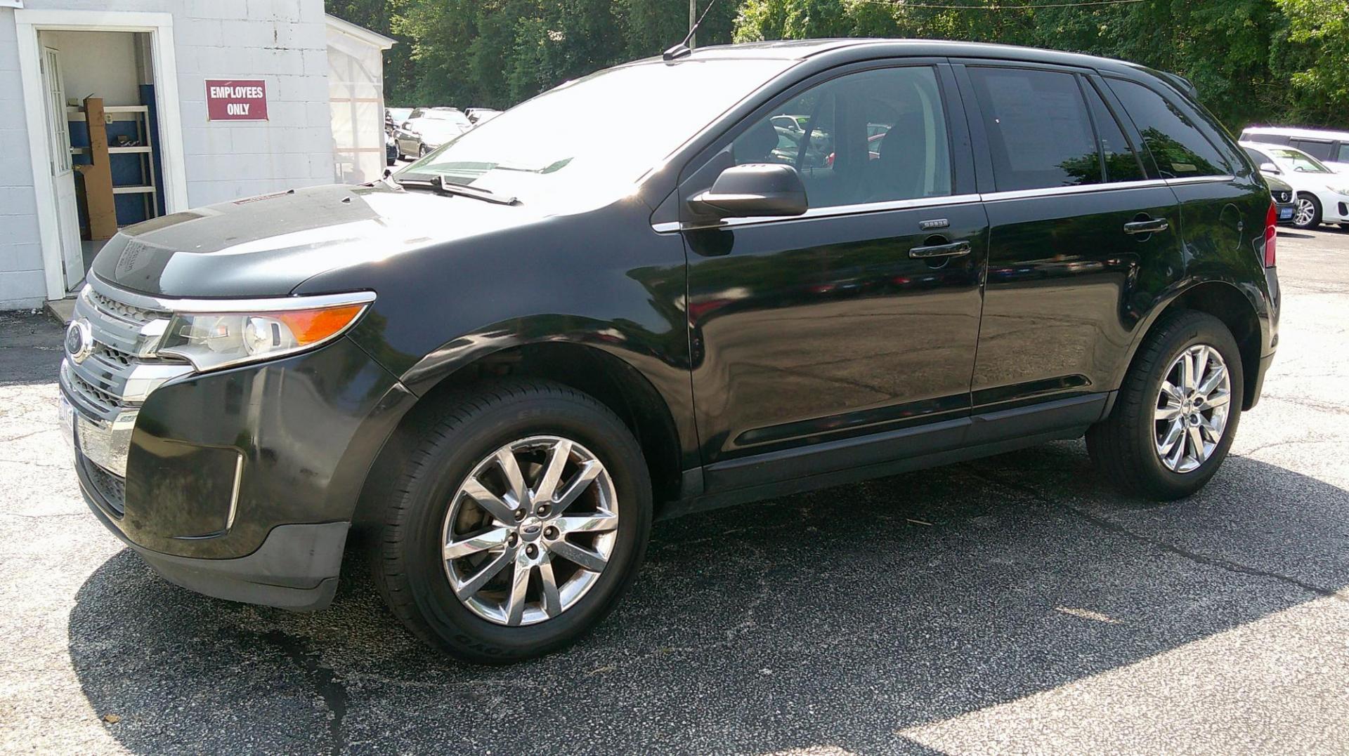 2014 BLACK Ford Edge Limited FWD (2FMDK3KC0EB) with an 3.5L V6 DOHC 24V engine, 6-Speed Automatic transmission, located at 540a Delsea Drive, Sewell, NJ, 08080, (987) 867-5309, 39.752560, -75.111206 - Photo#1
