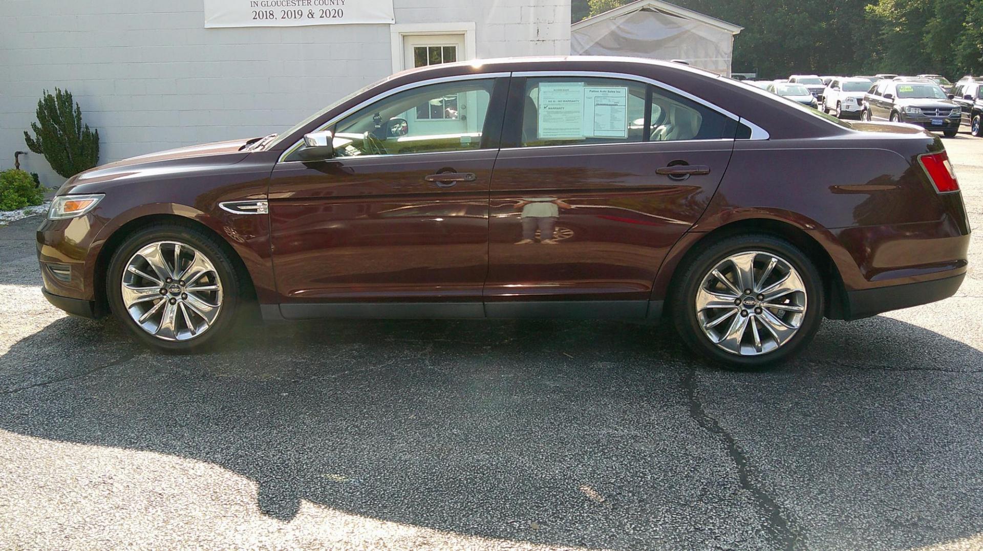 2012 BROWN Ford Taurus Limited FWD (1FAHP2FW2CG) with an 3.5L V6 DOHC 24V engine, 6-Speed Automatic transmission, located at 540a Delsea Drive, Sewell, NJ, 08080, (987) 867-5309, 39.752560, -75.111206 - Photo#2