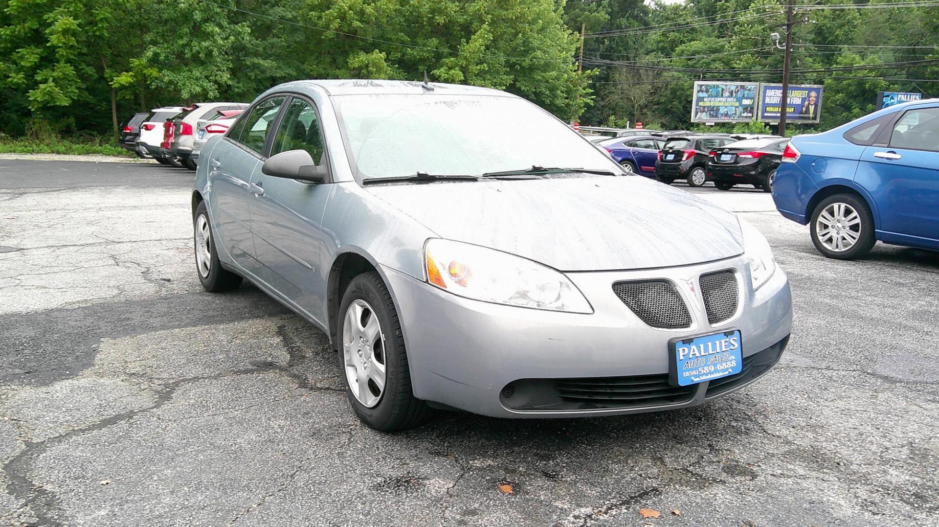 2008 GRAY Pontiac G6 1SV Sedan (1G2ZF57B284) with an 2.4L L4 DOHC 16V engine, 4-Speed Automatic Overdrive transmission, located at 540a Delsea Drive, Sewell, NJ, 08080, (987) 867-5309, 39.752560, -75.111206 - Photo#9