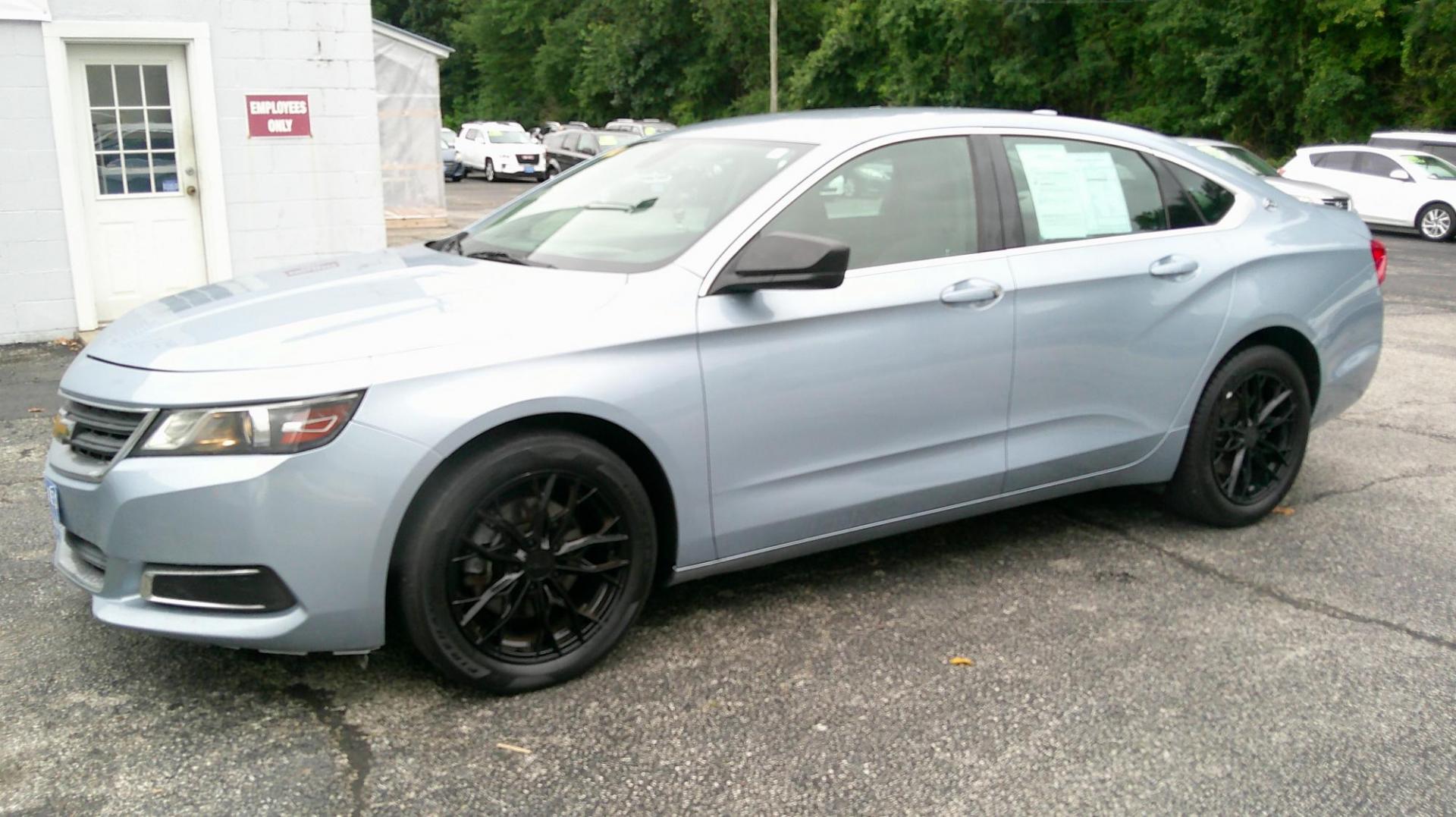 2015 BLUE Chevrolet Impala LS (1G11Z5SLXFU) with an 2.5L L4 DOHC 16V engine, 6-Speed Automatic transmission, located at 540a Delsea Drive, Sewell, NJ, 08080, (987) 867-5309, 39.752560, -75.111206 - Photo#1