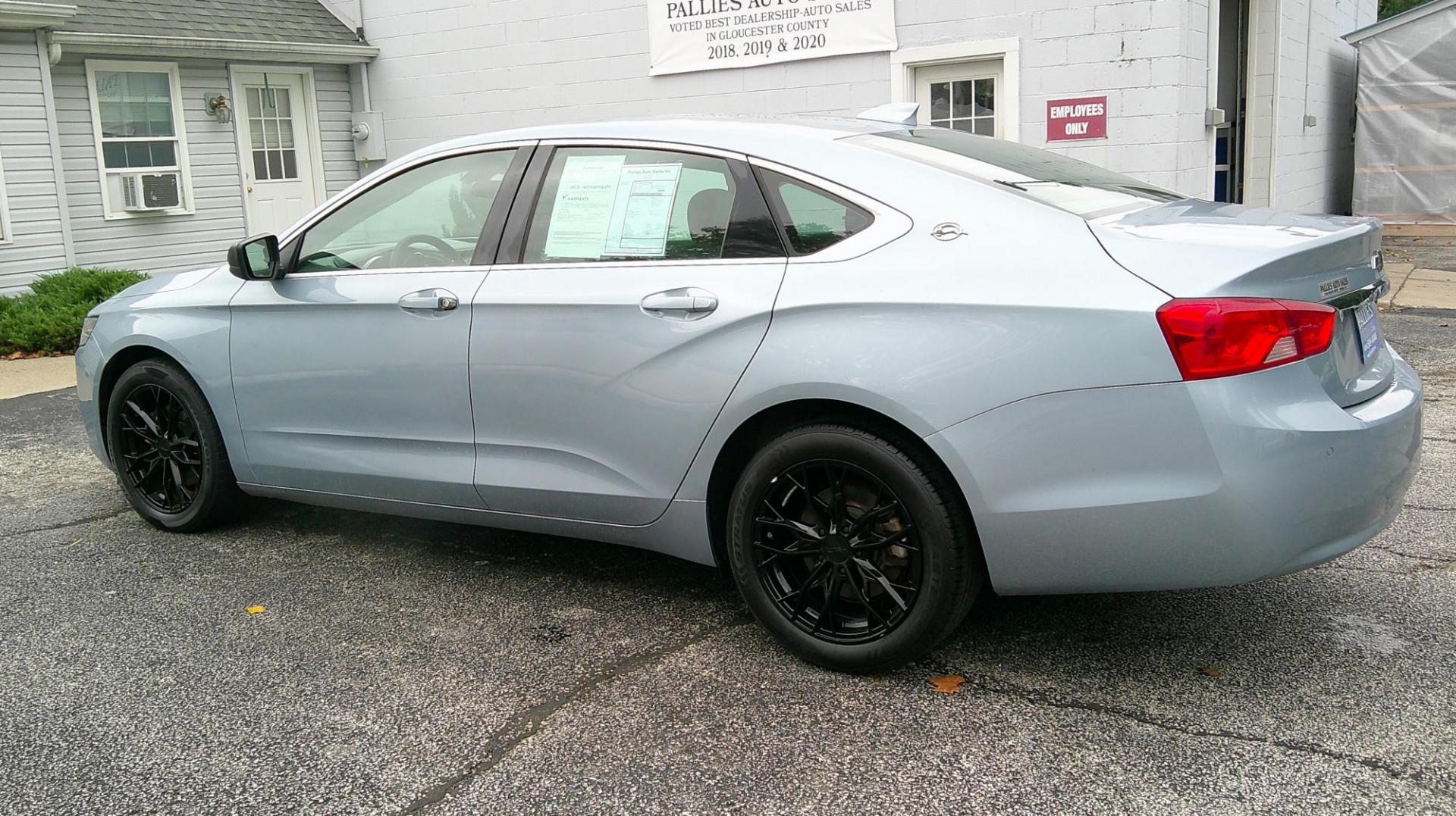 2015 BLUE Chevrolet Impala LS (1G11Z5SLXFU) with an 2.5L L4 DOHC 16V engine, 6-Speed Automatic transmission, located at 540a Delsea Drive, Sewell, NJ, 08080, (987) 867-5309, 39.752560, -75.111206 - Photo#3