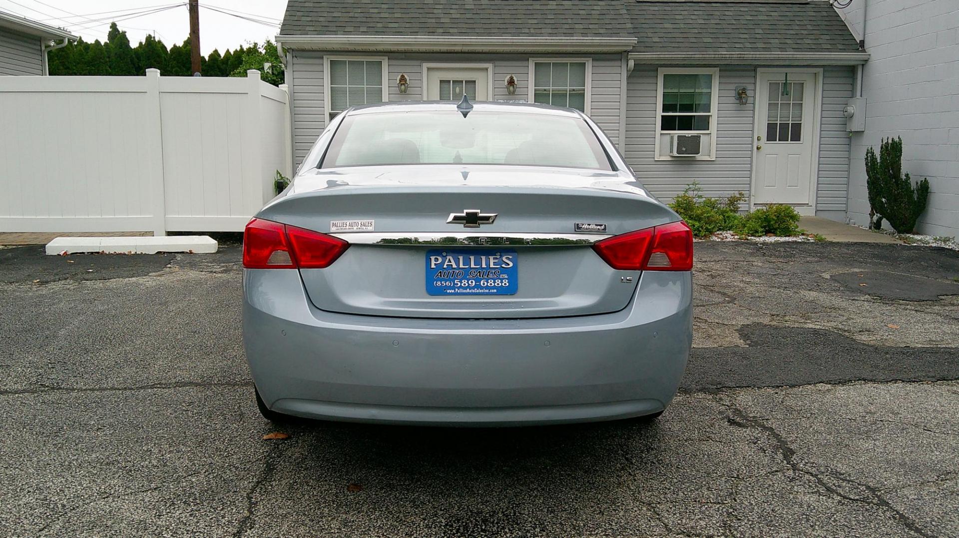 2015 BLUE Chevrolet Impala LS (1G11Z5SLXFU) with an 2.5L L4 DOHC 16V engine, 6-Speed Automatic transmission, located at 540a Delsea Drive, Sewell, NJ, 08080, (987) 867-5309, 39.752560, -75.111206 - Photo#4