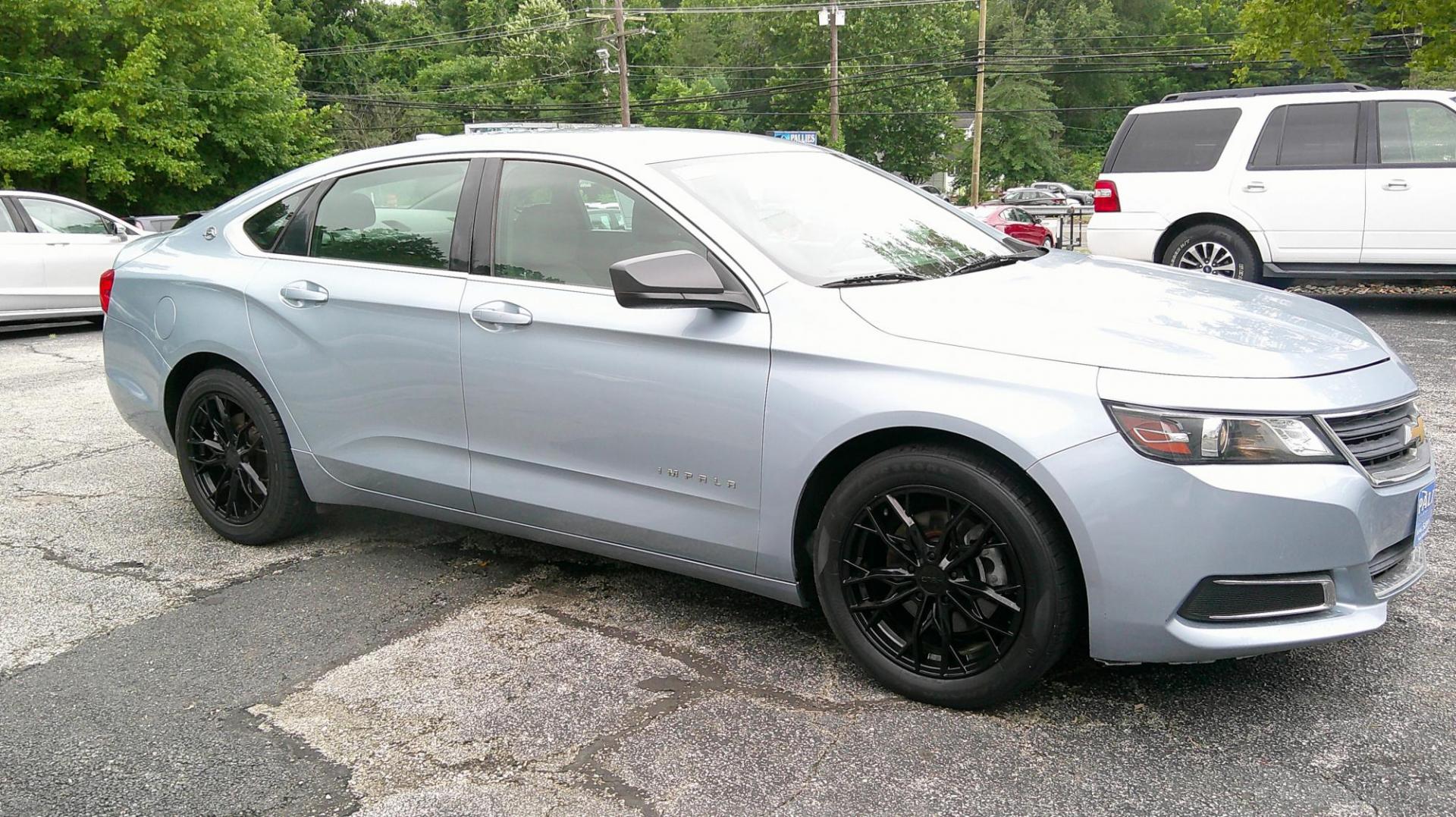 2015 BLUE Chevrolet Impala LS (1G11Z5SLXFU) with an 2.5L L4 DOHC 16V engine, 6-Speed Automatic transmission, located at 540a Delsea Drive, Sewell, NJ, 08080, (987) 867-5309, 39.752560, -75.111206 - Photo#8
