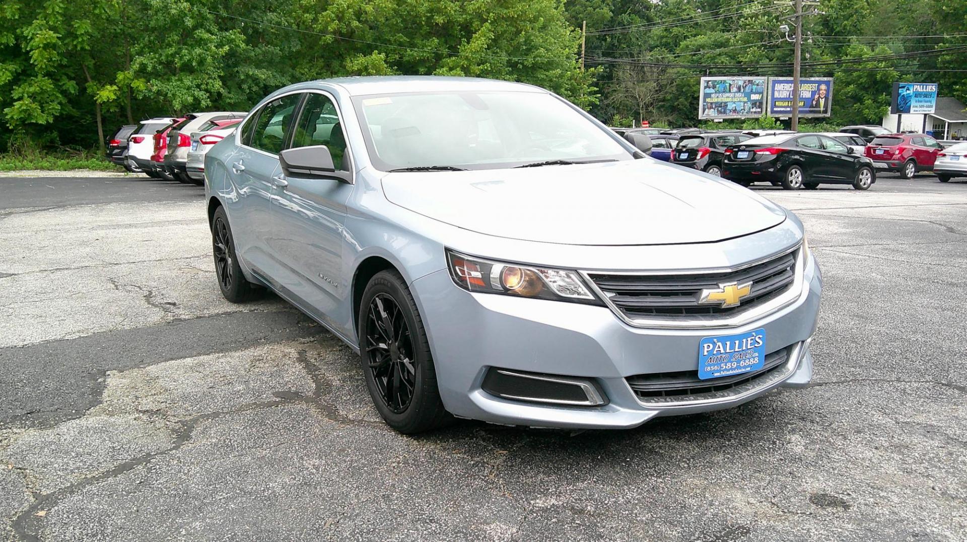 2015 BLUE Chevrolet Impala LS (1G11Z5SLXFU) with an 2.5L L4 DOHC 16V engine, 6-Speed Automatic transmission, located at 540a Delsea Drive, Sewell, NJ, 08080, (987) 867-5309, 39.752560, -75.111206 - Photo#9