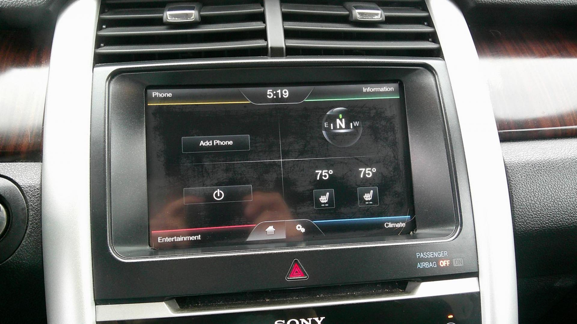 2011 GRAY Ford Edge Limited FWD (2FMDK3KC1BB) with an 3.5L V6 DOHC 24V engine, 6-Speed Automatic transmission, located at 540a Delsea Drive, Sewell, NJ, 08080, (987) 867-5309, 39.752560, -75.111206 - Photo#19