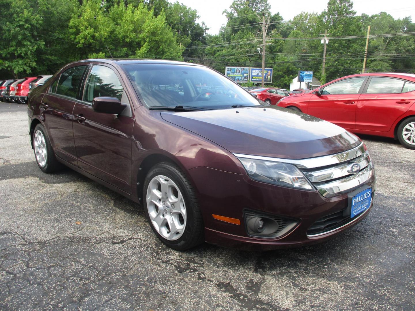 2011 MAROON Ford Fusion I4 SE (3FAHP0HA9BR) with an 2.5L L4 DOHC 16V engine, located at 540a Delsea Drive, Sewell, NJ, 08080, (987) 867-5309, 39.752560, -75.111206 - Photo#8