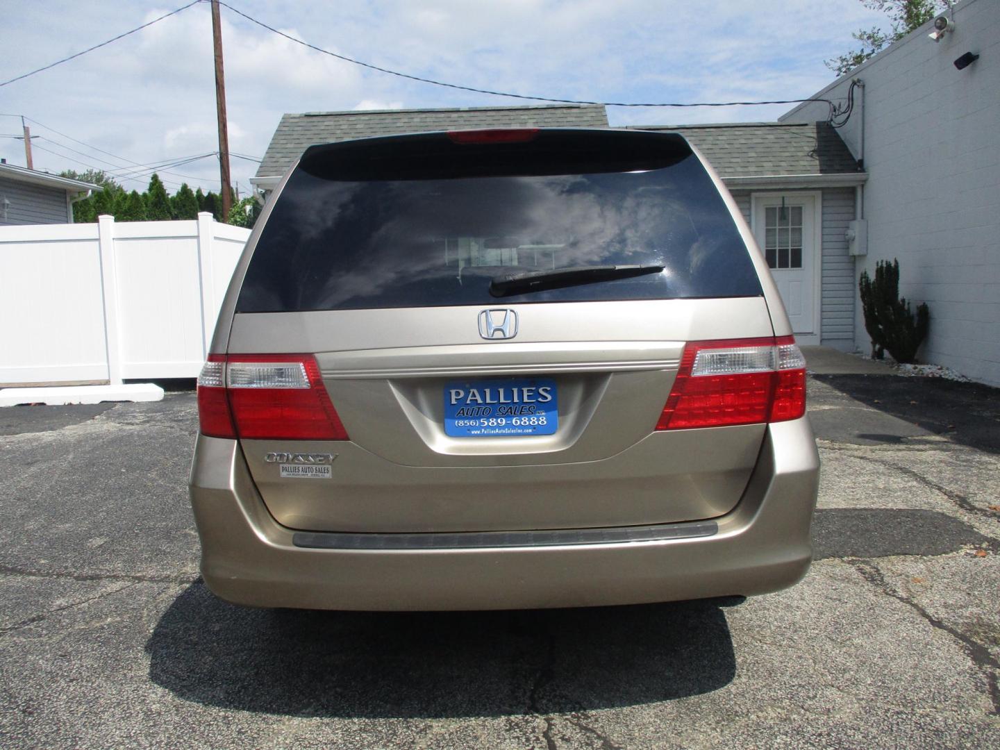2007 GOLD Honda Odyssey LX (5FNRL38267B) with an 3.5L V6 SOHC 24V engine, 5-Speed Automatic Overdrive transmission, located at 540a Delsea Drive, Sewell, NJ, 08080, (987) 867-5309, 39.752560, -75.111206 - Photo#6