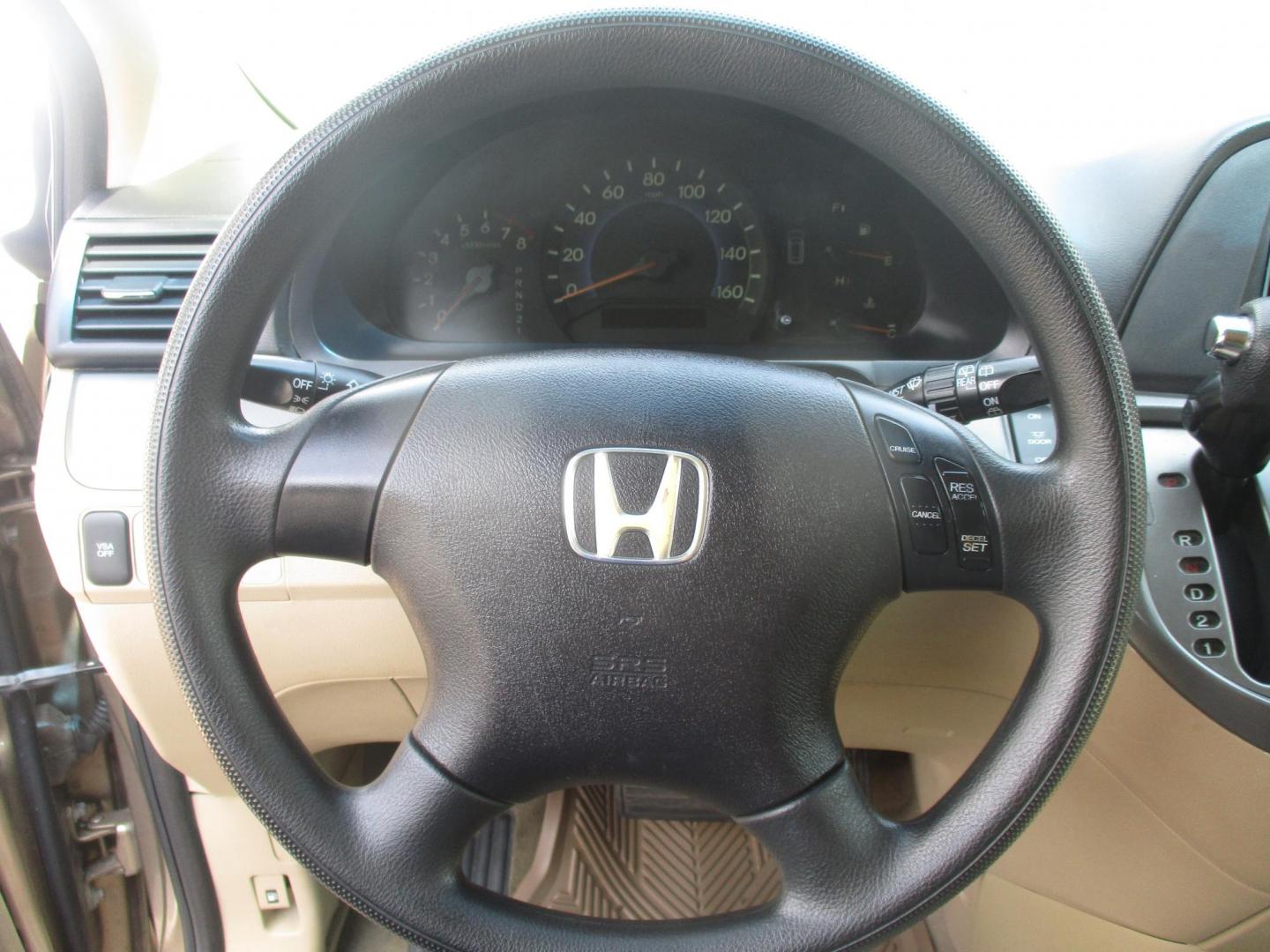 2007 GOLD Honda Odyssey LX (5FNRL38267B) with an 3.5L V6 SOHC 24V engine, 5-Speed Automatic Overdrive transmission, located at 540a Delsea Drive, Sewell, NJ, 08080, (987) 867-5309, 39.752560, -75.111206 - Photo#17