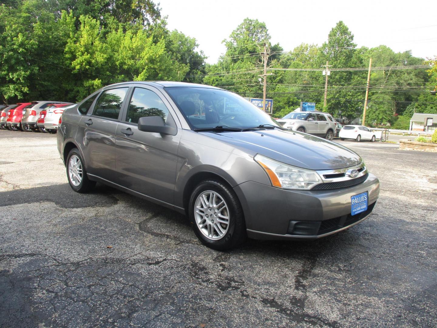 2010 GRAY Ford Focus SE Sedan (1FAHP3FN3AW) with an 2.0L L4 DOHC 16V engine, located at 540a Delsea Drive, Sewell, NJ, 08080, (987) 867-5309, 39.752560, -75.111206 - Photo#9