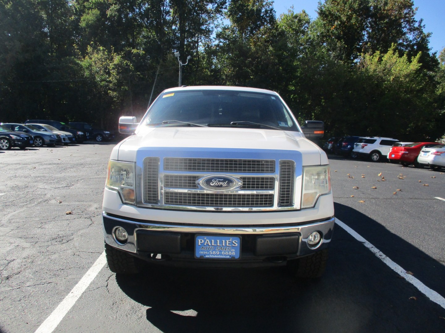 2010 WHITE Ford F-150 Lariat SuperCrew 5.5-ft. Bed 4WD (1FTFW1EV7AF) with an 5.4L V8 SOHC 24V FFV engine, 4-Speed Automatic transmission, located at 540a Delsea Drive, Sewell, NJ, 08080, (987) 867-5309, 39.752560, -75.111206- Photo#12
