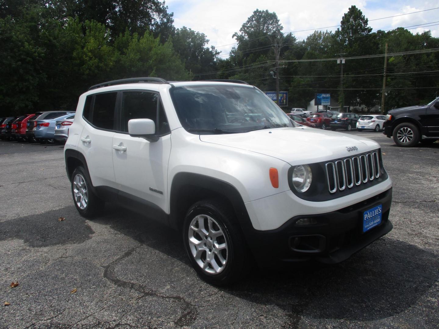 2015 WHITE Jeep Renegade Latitude 4WD (ZACCJBBT5FP) with an 2.4L L4 engine, 6-Speed Manual transmission, located at 540a Delsea Drive, Sewell, NJ, 08080, (987) 867-5309, 39.752560, -75.111206 - Photo#9