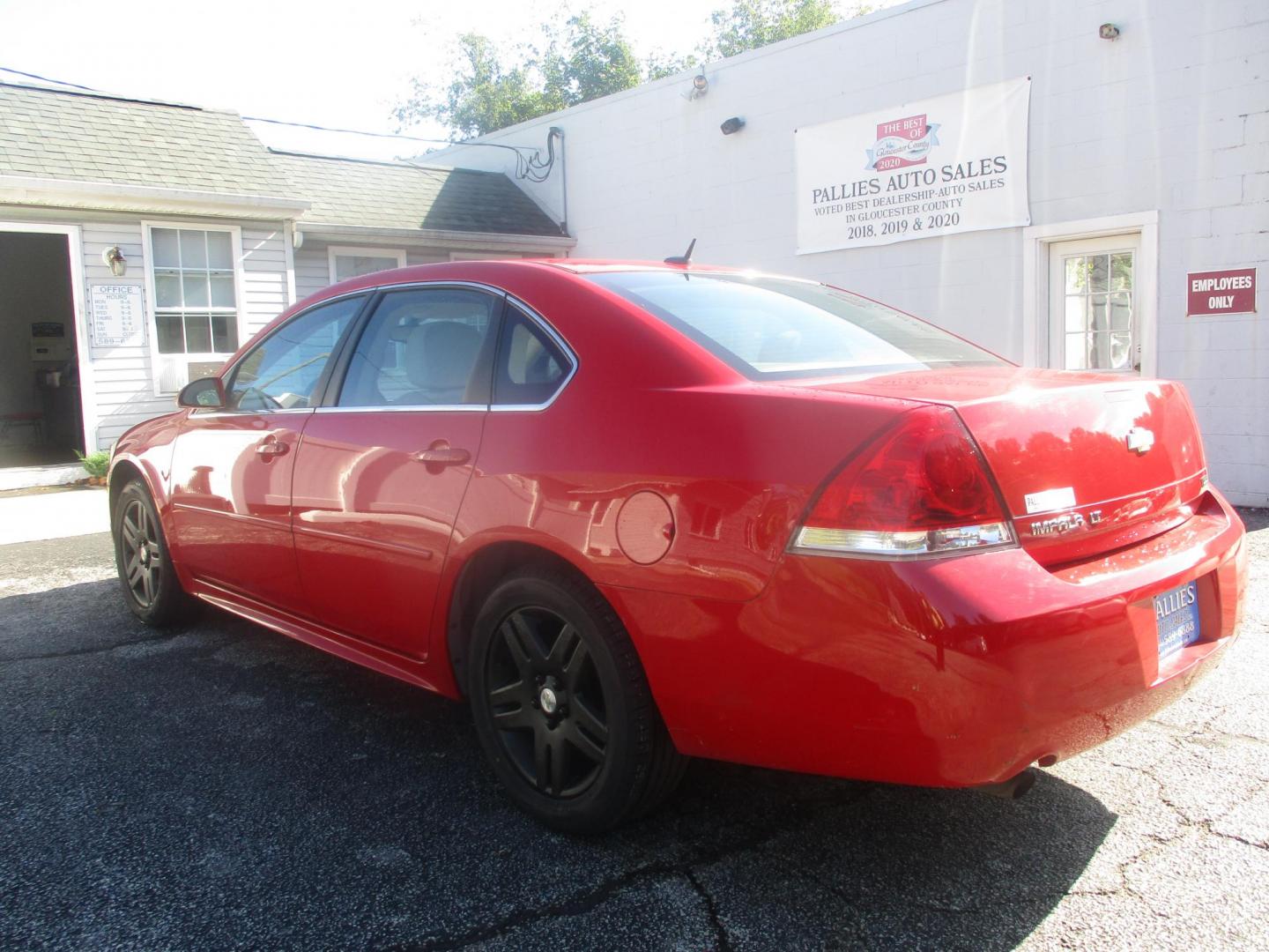 2013 RED Chevrolet Impala LT (Fleet) (2G1WG5E31D1) with an 3.6L V6 DOHC 16V FFV engine, 6-Speed Automatic transmission, located at 540a Delsea Drive, Sewell, NJ, 08080, (987) 867-5309, 39.752560, -75.111206 - Photo#2