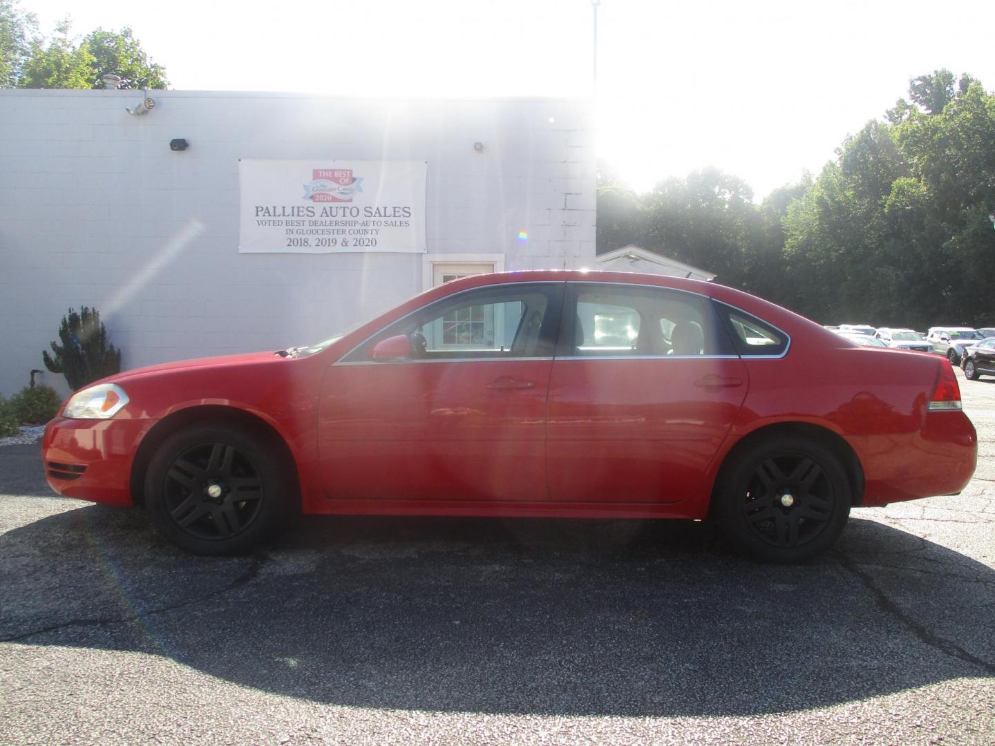 2013 RED Chevrolet Impala LT (Fleet) (2G1WG5E31D1) with an 3.6L V6 DOHC 16V FFV engine, 6-Speed Automatic transmission, located at 540a Delsea Drive, Sewell, NJ, 08080, (987) 867-5309, 39.752560, -75.111206 - Photo#1