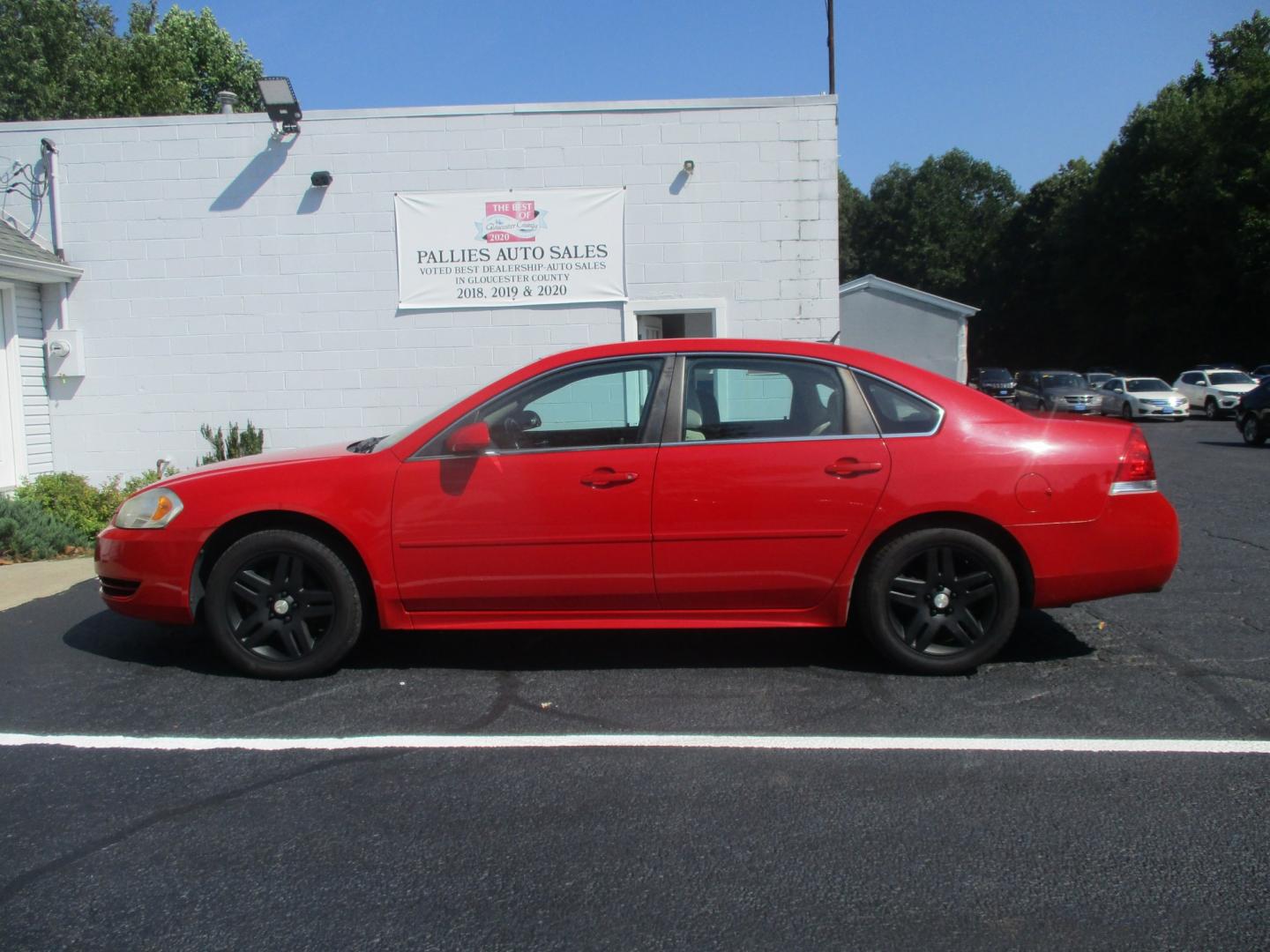 2013 RED Chevrolet Impala LT (Fleet) (2G1WG5E31D1) with an 3.6L V6 DOHC 16V FFV engine, 6-Speed Automatic transmission, located at 540a Delsea Drive, Sewell, NJ, 08080, (987) 867-5309, 39.752560, -75.111206- Photo#1