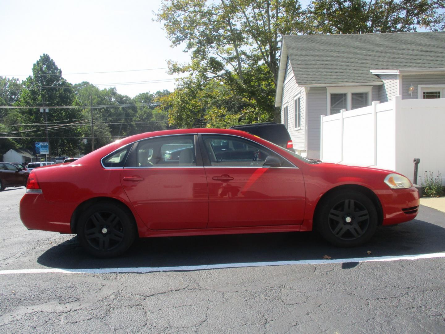 2013 RED Chevrolet Impala LT (Fleet) (2G1WG5E31D1) with an 3.6L V6 DOHC 16V FFV engine, 6-Speed Automatic transmission, located at 540a Delsea Drive, Sewell, NJ, 08080, (987) 867-5309, 39.752560, -75.111206- Photo#6
