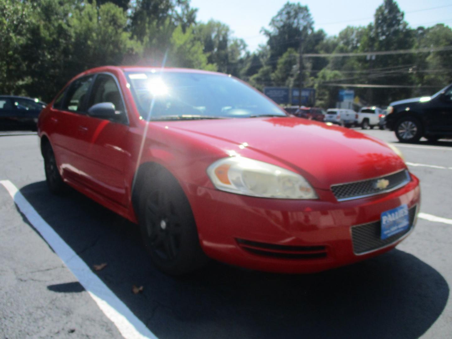 2013 RED Chevrolet Impala LT (Fleet) (2G1WG5E31D1) with an 3.6L V6 DOHC 16V FFV engine, 6-Speed Automatic transmission, located at 540a Delsea Drive, Sewell, NJ, 08080, (987) 867-5309, 39.752560, -75.111206- Photo#7