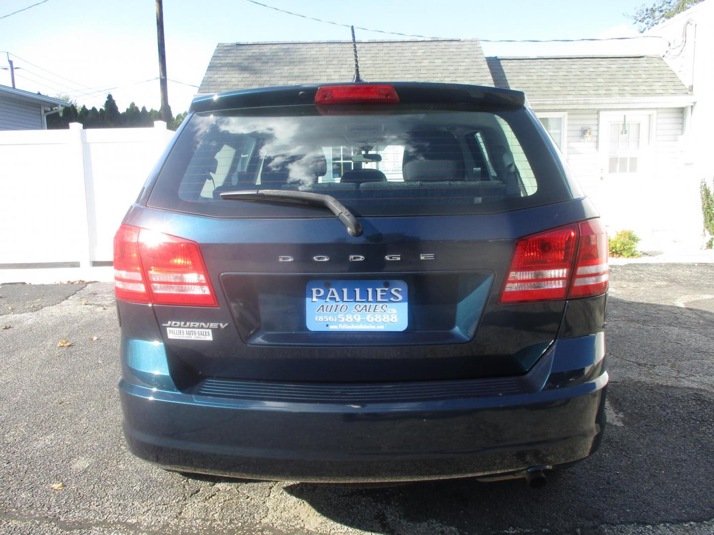 2014 BLUE Dodge Journey SE (3C4PDCAB5ET) with an 2.4L L4 DOHC 16V engine, 4-Speed Automatic transmission, located at 540a Delsea Drive, Sewell, NJ, 08080, (987) 867-5309, 39.752560, -75.111206 - Photo#3