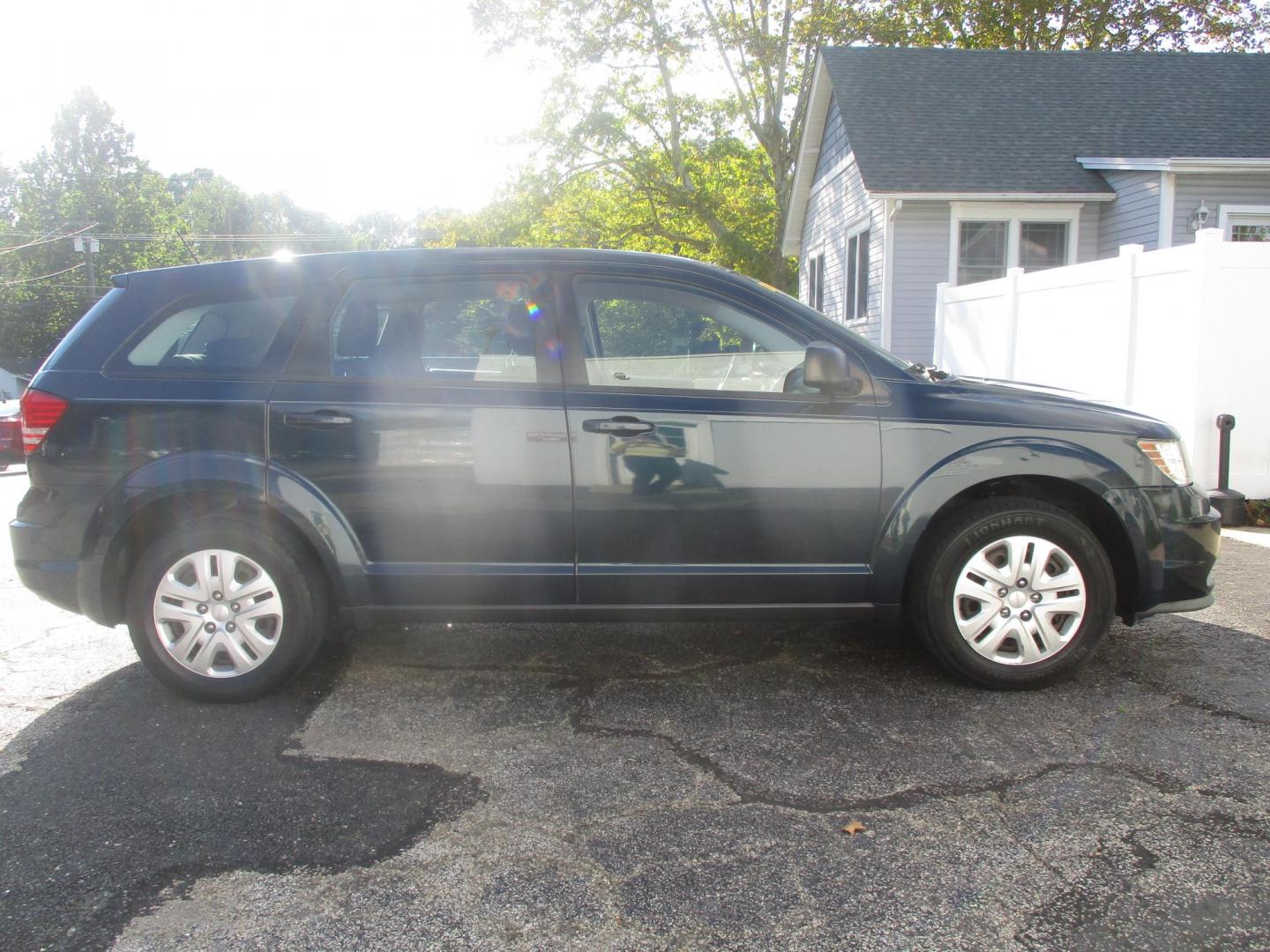 2014 BLUE Dodge Journey SE (3C4PDCAB5ET) with an 2.4L L4 DOHC 16V engine, 4-Speed Automatic transmission, located at 540a Delsea Drive, Sewell, NJ, 08080, (987) 867-5309, 39.752560, -75.111206 - Photo#7