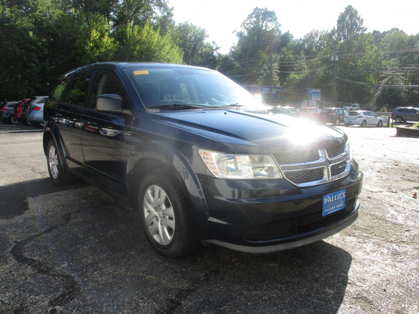 2014 BLUE Dodge Journey SE (3C4PDCAB5ET) with an 2.4L L4 DOHC 16V engine, 4-Speed Automatic transmission, located at 540a Delsea Drive, Sewell, NJ, 08080, (987) 867-5309, 39.752560, -75.111206 - Photo#8
