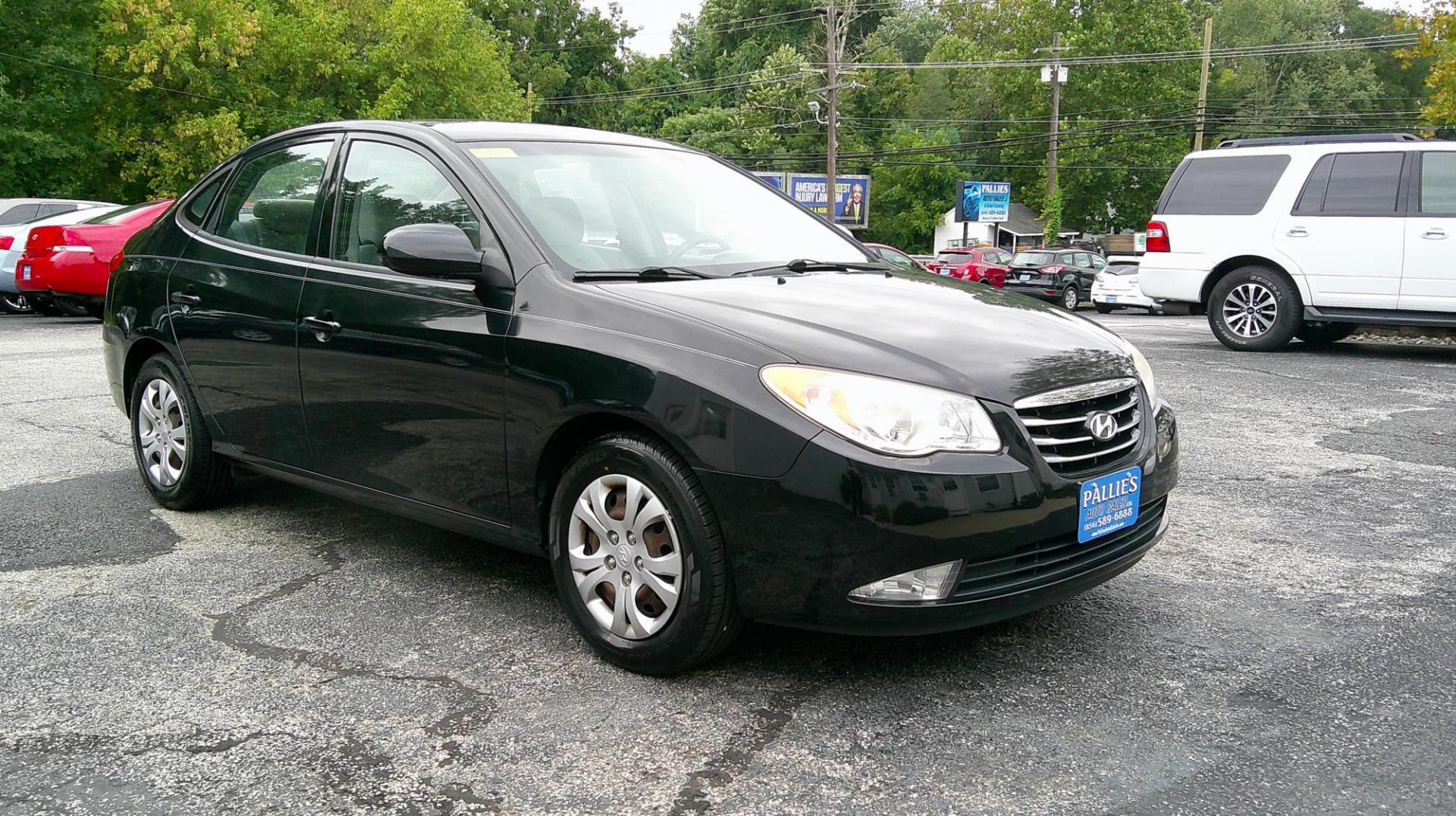 2010 BLACK Hyundai Elantra GLS (KMHDU4ADXAU) with an 2.0L L4 DOHC 16V engine, located at 540a Delsea Drive, Sewell, NJ, 08080, (987) 867-5309, 39.752560, -75.111206 - Photo#7