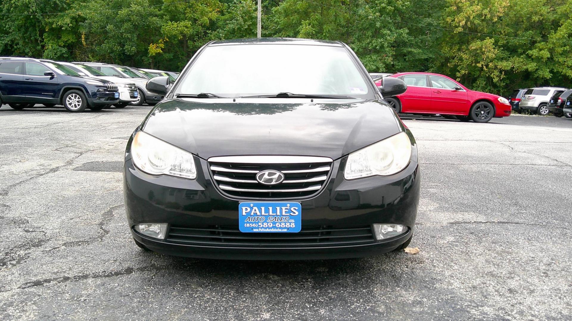 2010 BLACK Hyundai Elantra GLS (KMHDU4ADXAU) with an 2.0L L4 DOHC 16V engine, located at 540a Delsea Drive, Sewell, NJ, 08080, (987) 867-5309, 39.752560, -75.111206 - Photo#8
