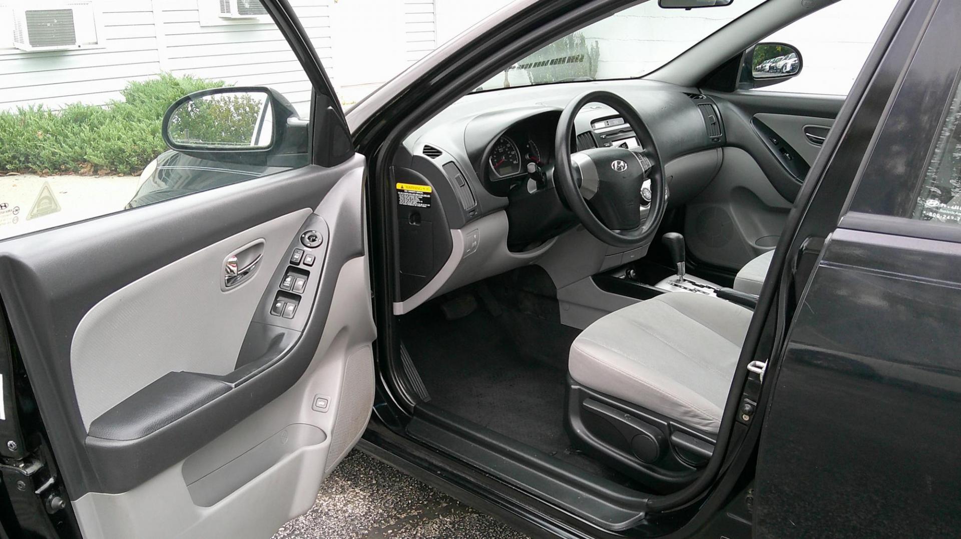 2010 BLACK Hyundai Elantra GLS (KMHDU4ADXAU) with an 2.0L L4 DOHC 16V engine, located at 540a Delsea Drive, Sewell, NJ, 08080, (987) 867-5309, 39.752560, -75.111206 - Photo#9