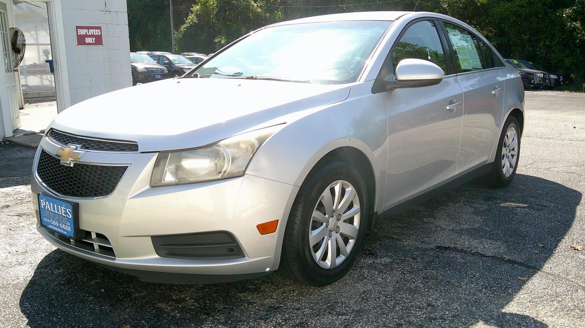 2011 SILVER Chevrolet Cruze 1LT (1G1PF5S91B7) with an 1.4L L4 DOHC 16V TURBO engine, 6-Speed Manual transmission, located at 540a Delsea Drive, Sewell, NJ, 08080, (987) 867-5309, 39.752560, -75.111206 - Photo#0