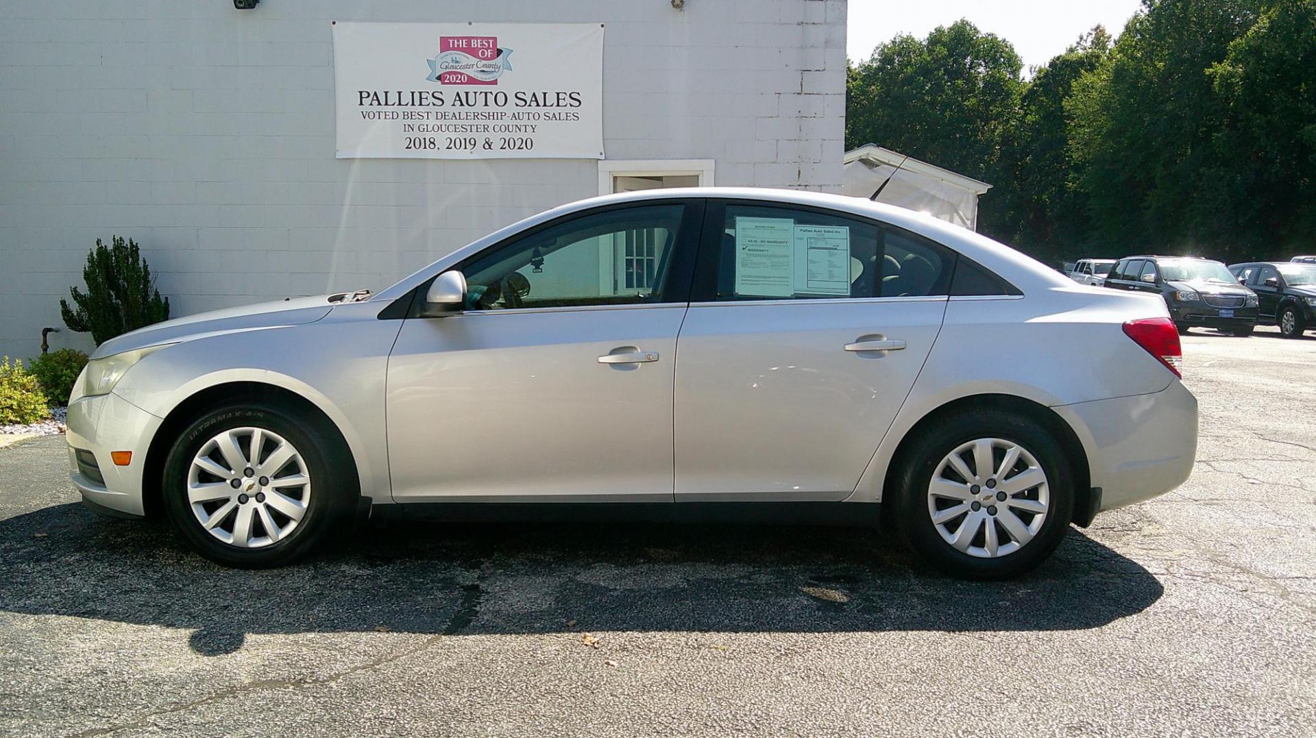 2011 SILVER Chevrolet Cruze 1LT (1G1PF5S91B7) with an 1.4L L4 DOHC 16V TURBO engine, 6-Speed Manual transmission, located at 540a Delsea Drive, Sewell, NJ, 08080, (987) 867-5309, 39.752560, -75.111206 - Photo#1